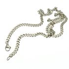 Image 4 of Silver gourmet link chain | 51.5 cm