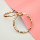 Image 2 of Gold earrings Ø 35.4 mm