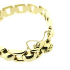 Image 7 of Gold Bismarck link bracelet | 19.5 cm