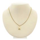 Image 9 of Gold minimalist pendant with zirconia