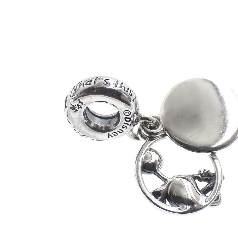 Image 5 of Pandora x Disney charm pendant; Silver; Nightmare Before Christmas