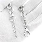 Image 10 of Silver fantasy link bracelet.