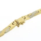Image 6 of Two-tone gold fantasy link chain