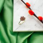 Image 2 of 8K Garnet Ring | Vintage