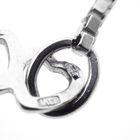 Image 8 of 18K white gold Venetian link chain | 36.5 cm - 41.5 cm