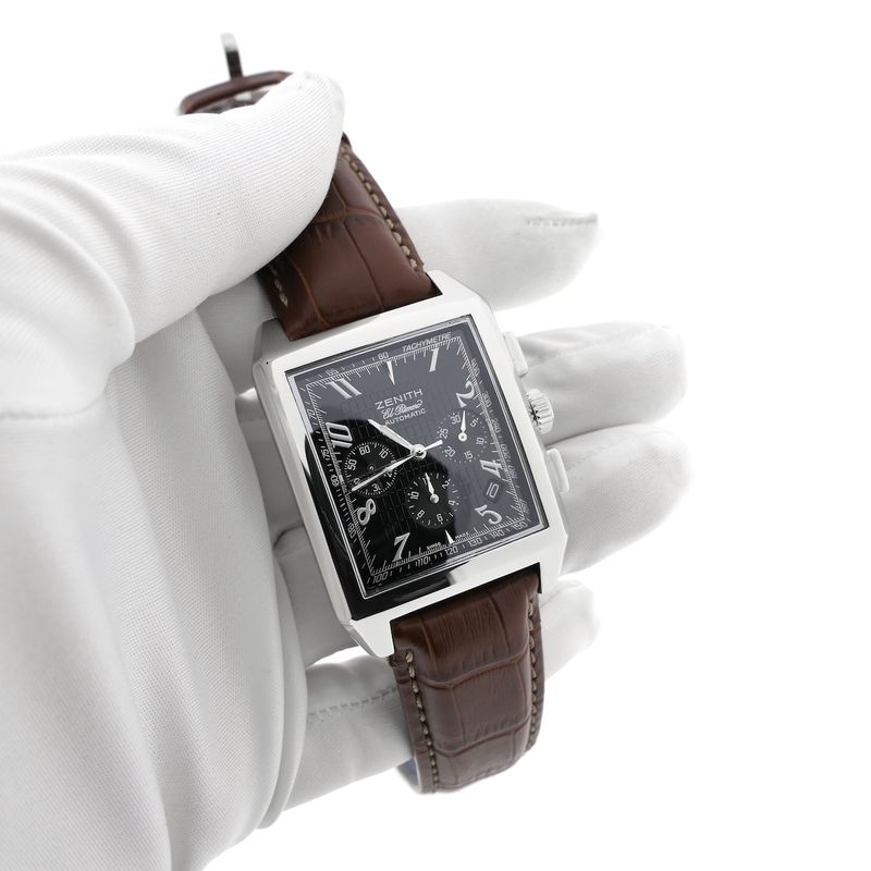 Image 21 of Zenith El Primero 'Port Royal' 03.0550.400; Chronograph men's watch