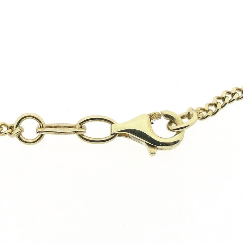 Image 5 of Gold gourmet link chain | 45 cm
