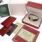 Image 15 of Cartier Tank Vermeil 'Trinity' 6165; Vintage mechanical women's watch