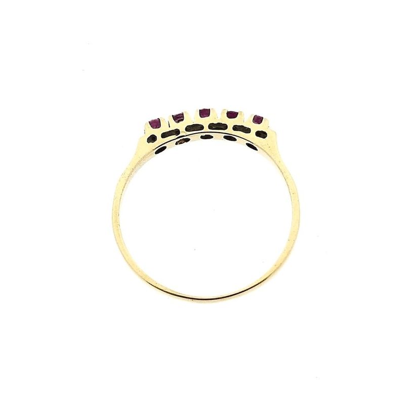 Image 5 of Gold Ring with Ruby