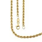 Image 1 of Gold twisted link chain