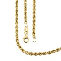 Gold twisted link chain