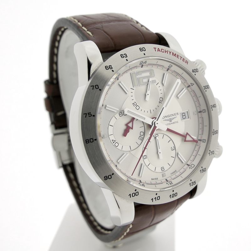 Image 3 of Longines Admiral Chronograph; Automatic men's watch with GMT