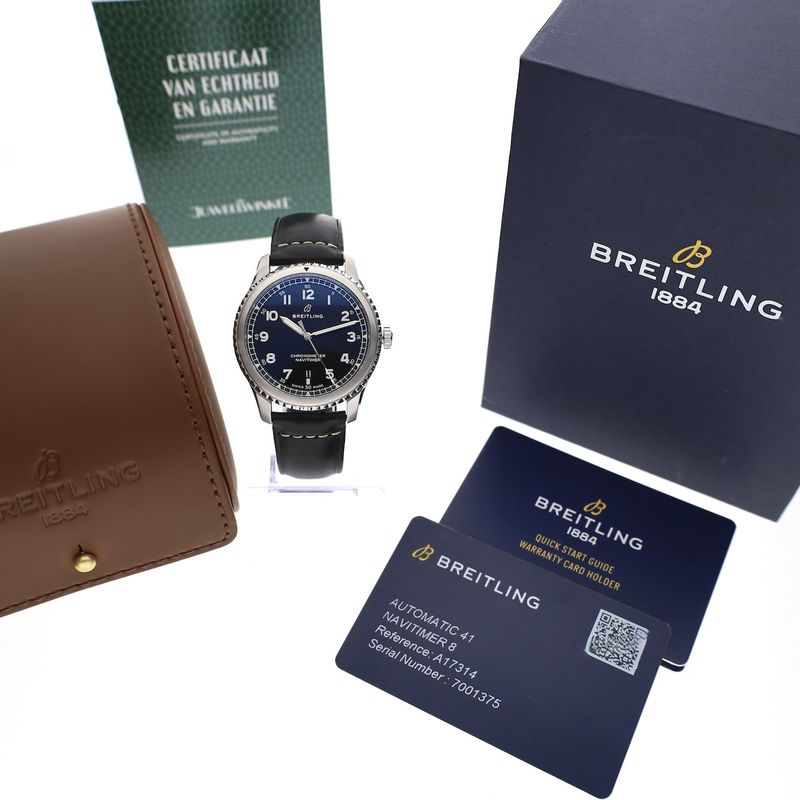 Image 4 of Breitling 'Navitimer 8' A17314; Automatic men's watch
