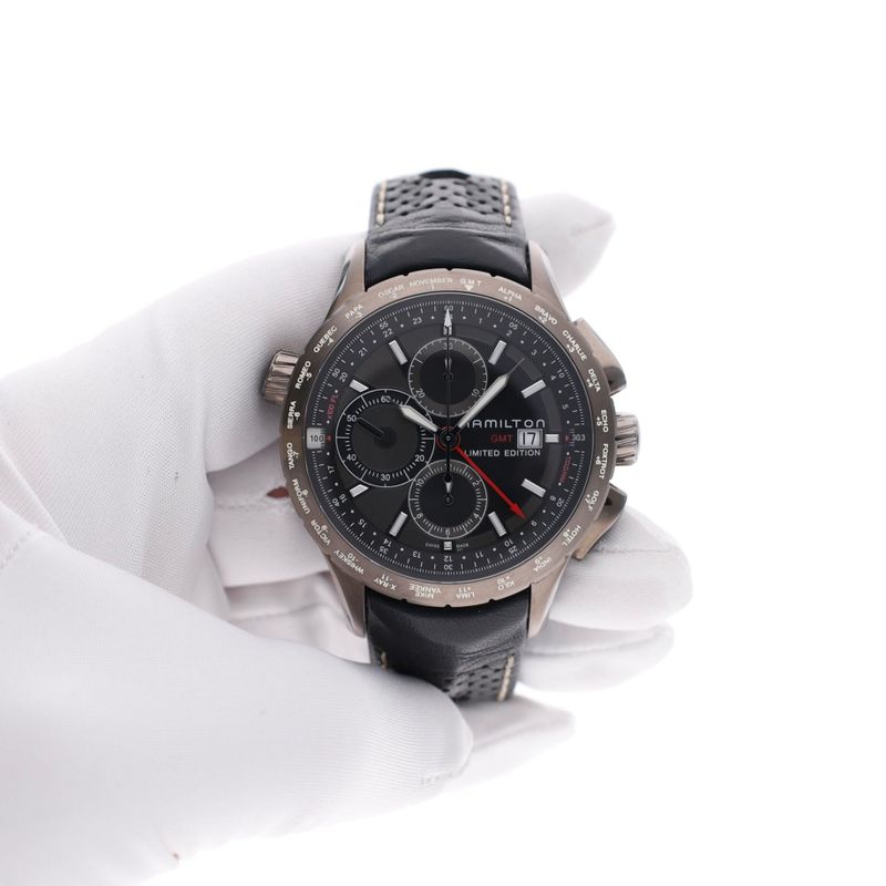 Image 9 of Hamilton Khaki X-Landing GMT H777860; Ltd. Edition Men’s Watch