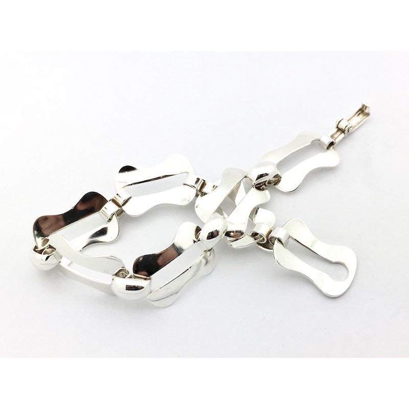 Image 3 of Silver link bracelet