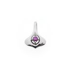 Image 1 of 18 carat white gold pendant with ruby
