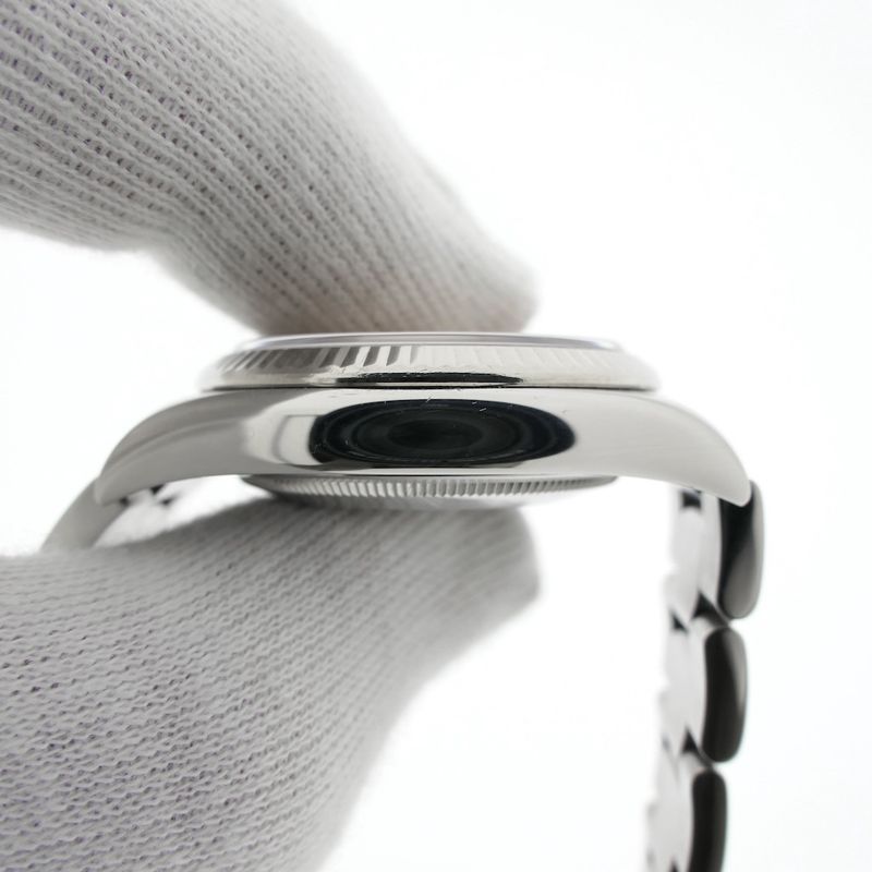 Image 19 of Rolex Oyster Perpetual; 116034 with factory set diamonds