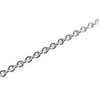 Image 4 of White gold necklace with fixed pendant and diamond; 0.70 ct.