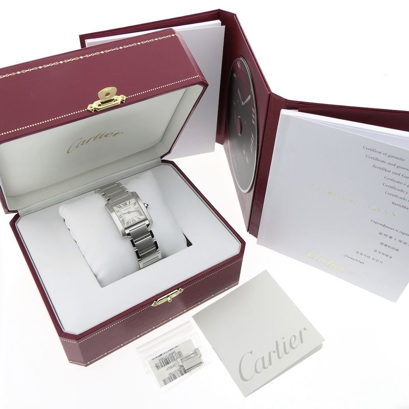 Image 4 of Cartier Tank Francaise; Ladies watch
