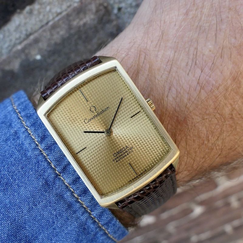 Image 12 of Omega Constellation Chronometer; 18k. gouden heren horloge