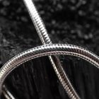 Image 4 of Silver snake link chain | 50.5 cm