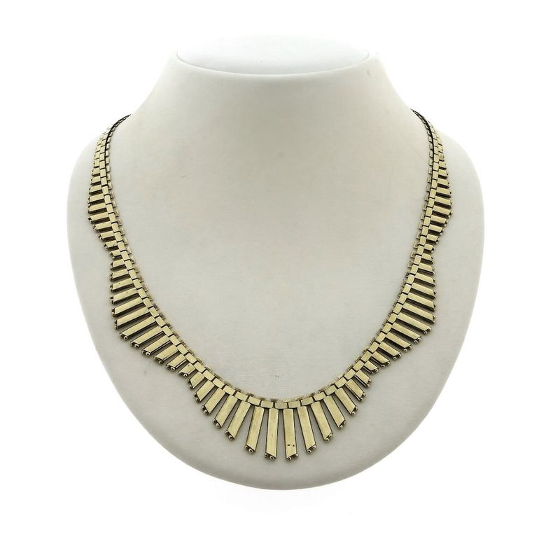Image 1 of Gold Cleopatra necklace | 47 cm