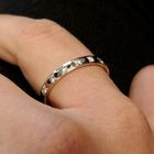 Image 10 of White gold ring with diamond