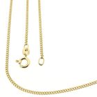 Image 1 of 18K Long gold gourmet link necklace | 61 cm