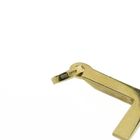 Image 5 of Gold pendant of a cross with facets