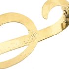 Image 8 of Gold letter brooch; letter I