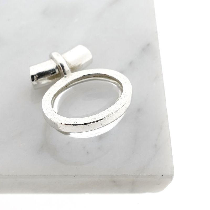 Image 8 of Silver pendant with glass ball