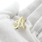 Image 3 of Gold brooch of the letter L