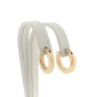 Gold earrings | Ø 16.5 mm