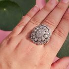 Image 4 of Silver ring with zirconia