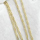 Image 9 of Gold navy link chain; 43.5 cm