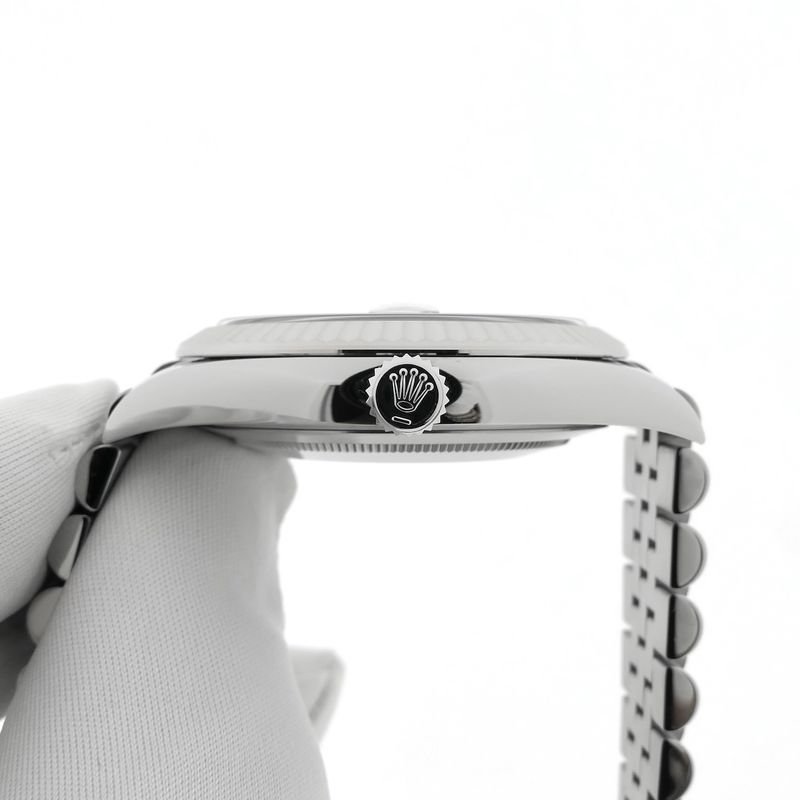 Image 6 of Rolex Datejust 41mm 'Rhodium Diamond Dial' 126334; Automatic men's watch