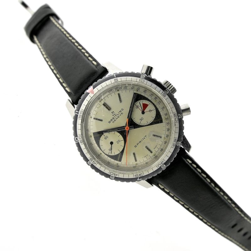 Image 5 of Breitling Sprint 2010 Chronograph; Vintage men's watch