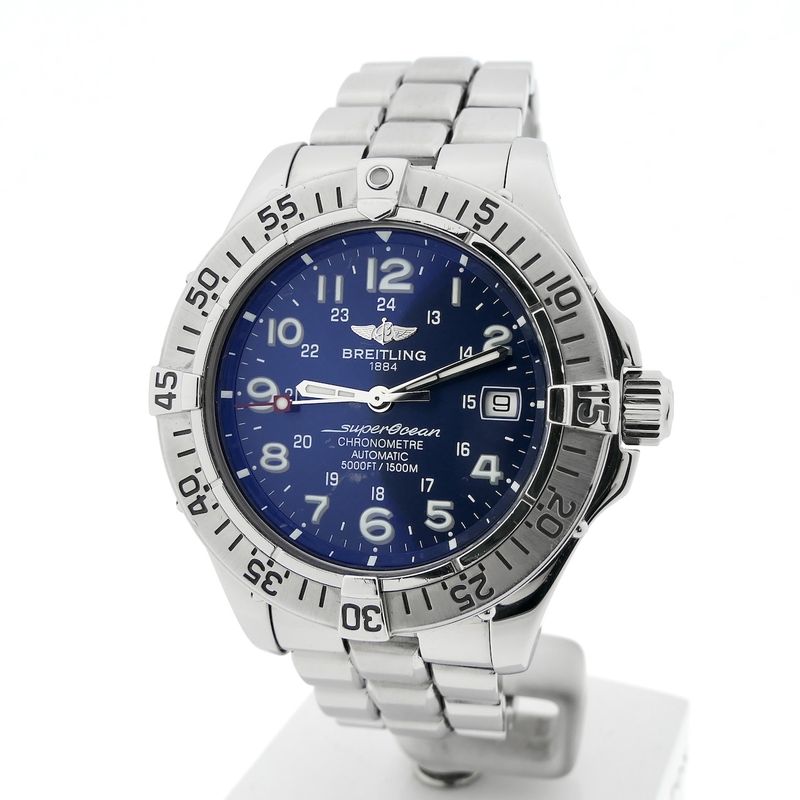 Image 22 of Breitling Superocean Automatic 42mm A17360; Men's diving watch