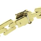 Image 8 of Gold Bismarck link bracelet