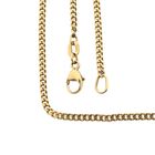Image 1 of Gold flat gourmet link chain