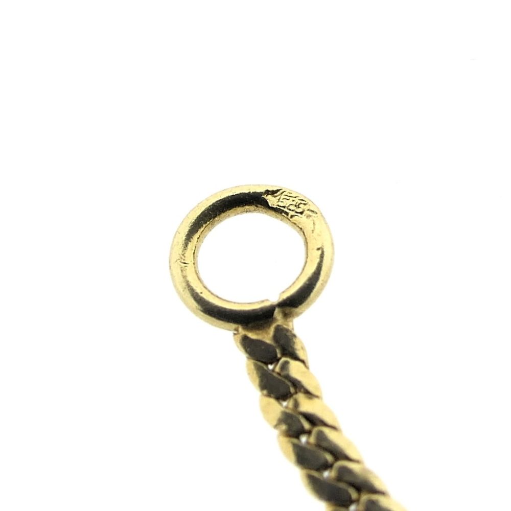 Gouden cardano schakel ketting | Uniek pre-owned | Juweelwinkel.nl