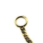 Image 7 of Gold Cardano link chain with fixed pendant | 44 cm