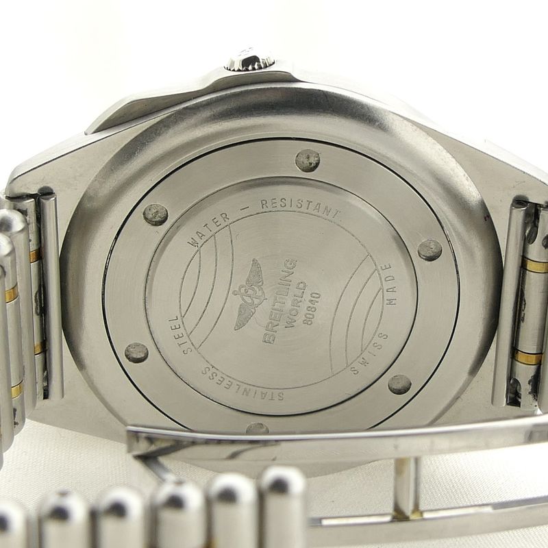Image 22 of Breitling World 80840; Vintage men's pilot watch