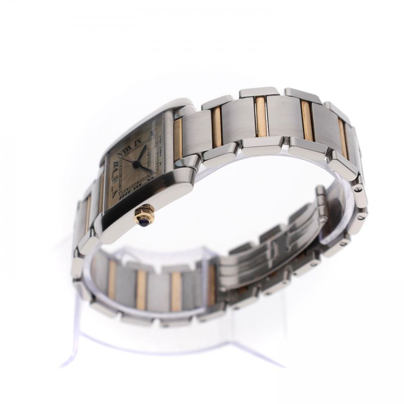 Image 4 of Cartier Tank Française 2302 W51005Q4; Automatic Watch