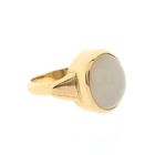 Image 5 of Vintage gold ring with moonstone