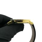 Image 6 of Movado Museum Classic; Gold-plated men's watch with black dial; 0607195