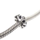 Image 2 of Pandora spacer; Silver; Rose