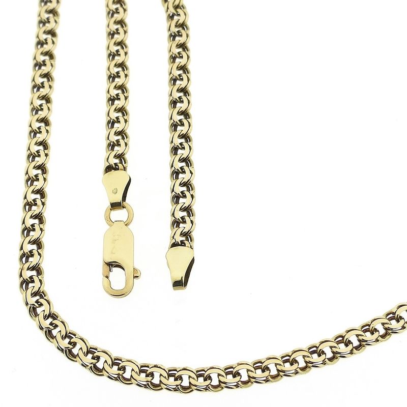 Image 1 of Golden Prince of Wales link chain.