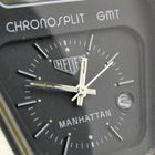 Image 5 of Heuer Manhattan Chronosplit GMT 104.403; Vintage heren horloge