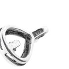 Image 4 of White gold minimalist pendant with diamond; 0.015 ct.